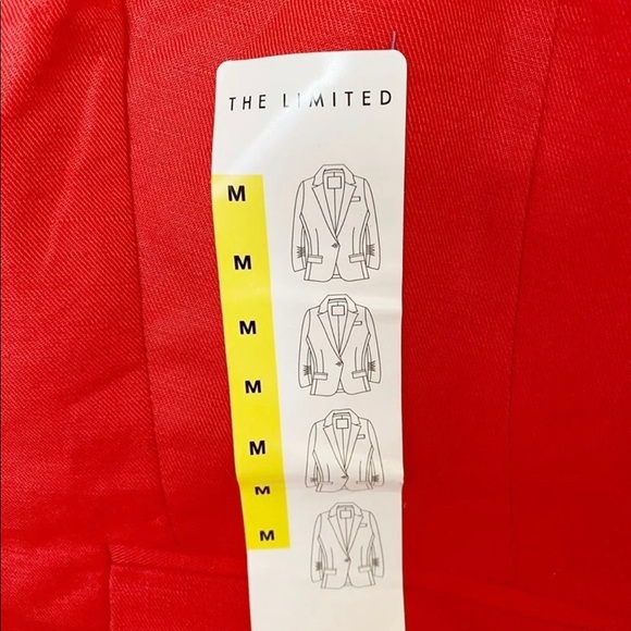 BNWT “THE LIMITED” red BLAZER size #XL - Picture 3 of 8